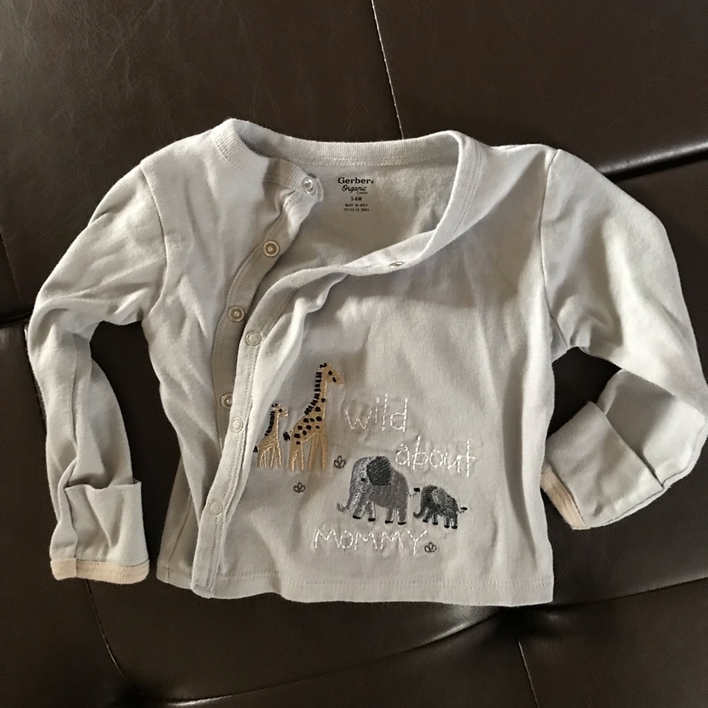 Baby kimono shirt